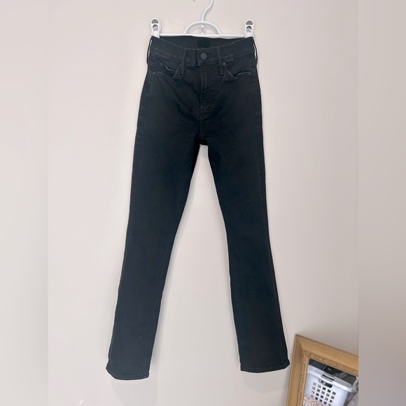 MOTHER - The Mid Rise Dazzler Ankle Size 24 in Not Guilty (black) - Picture 4 of 12